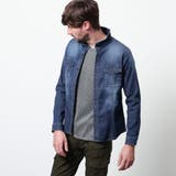 67ネイビー | スーパーライトオンスデニムGジャン | NICOLE