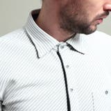 【HIDEAWAYS BLACK】ブライトタックバイヤスレギュラーカラーシャツ | NICOLE | 詳細画像11 