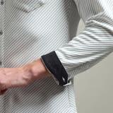 【HIDEAWAYS BLACK】ブライトタックバイヤスレギュラーカラーシャツ | NICOLE | 詳細画像17 