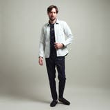 【HIDEAWAYS BLACK】ブライトタックバイヤスレギュラーカラーシャツ | NICOLE | 詳細画像2 