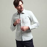 【HIDEAWAYS BLACK】ブライトタックバイヤスレギュラーカラーシャツ | NICOLE | 詳細画像6 