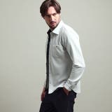 【HIDEAWAYS BLACK】ブライトタックバイヤスレギュラーカラーシャツ | NICOLE | 詳細画像7 