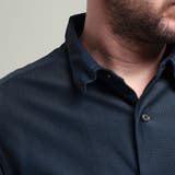 【HIDEAWAYS BLACK】シアーマイクロチェックレギュラーカラーシャツ | NICOLE | 詳細画像10 