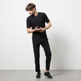 リンクスジャカード Vネック半袖プルオーバー | NICOLE | 詳細画像4 