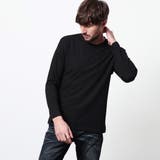 49ブラック | ランダムストライプジャカードプルオーバー | NICOLE