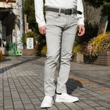 09ホワイト | ガムストレッチヘリンボン５ポケットパンツ | NICOLE