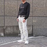 ヨコ黒ストレッチツイル＆ストレッチデニムパンツ | NICOLE | 詳細画像4 