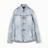 64サックス | ハイストレッチツイル＆ストレッチデニムシャツ | NICOLE