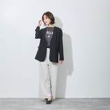 レイヤード風ノーカラージャケット | NICOLE | 詳細画像11