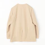 【WALDO】レイヤード風ノーカラージャケット | NICOLE | 詳細画像2 