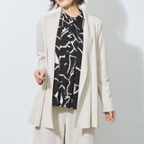 19ライトグレー | ヘチマカラーダンボールニットジャケット | NICOLE