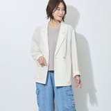 メッシュダブルテーラードジャケット | NICOLE | 詳細画像2