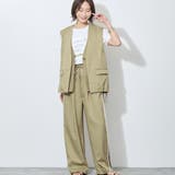 裾スピンドル入りレイヤード風ベスト | NICOLE | 詳細画像2
