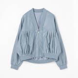 【WALDO】合皮プリーツジップアップブルゾン | NICOLE | 詳細画像15 