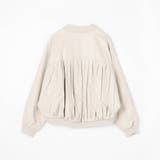 【WALDO】合皮プリーツジップアップブルゾン | NICOLE | 詳細画像16 