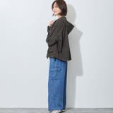 【WALDO】フード付きジップアップ一重ブルゾン | NICOLE | 詳細画像10 