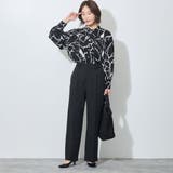 センタープレス入り1タックストレートパンツ | NICOLE | 詳細画像11 