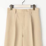 【WALDO】センタープレス入り1タックストレートパンツ | NICOLE | 詳細画像3 