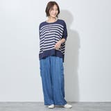 【WALDO】ウエストゴムカーゴデニムワイドパンツ | NICOLE | 詳細画像11 