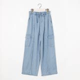 【WALDO】ウエストゴムカーゴデニムワイドパンツ | NICOLE | 詳細画像19 