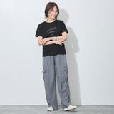 【WALDO】ウエストゴムカーゴデニムワイドパンツ | NICOLE | 詳細画像3 