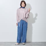 【WALDO】ウエストゴムカーゴデニムワイドパンツ | NICOLE | 詳細画像7 