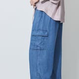 【WALDO】ウエストゴムカーゴデニムワイドパンツ | NICOLE | 詳細画像8 