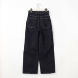 【WALDO】センタープレス入り2タックデニムワイドパンツ | NICOLE | 詳細画像13 