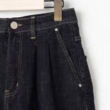 【WALDO】センタープレス入り2タックデニムワイドパンツ | NICOLE | 詳細画像15 