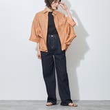 【WALDO】センタープレス入り2タックデニムワイドパンツ | NICOLE | 詳細画像9 