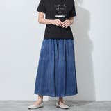 【WALDO】ウエストゴム2.5オンスデニムフレアパンツ | NICOLE | 詳細画像12 