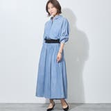 【WALDO】ウエストゴム2.5オンスデニムフレアパンツ | NICOLE | 詳細画像2 