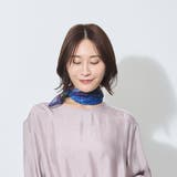 67ネイビー | シアースカーフ | NICOLE