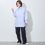 【WALDO】タック入りストライプチュニックシャツ | NICOLE | 詳細画像11 