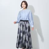 【WALDO】前付き合わせタック入りバンドカラーブラウス | NICOLE | 詳細画像10 