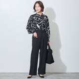 【WALDO】前付き合わせタック入りバンドカラーブラウス | NICOLE | 詳細画像14 