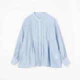 【WALDO】前付き合わせタック入りバンドカラーブラウス | NICOLE | 詳細画像17 