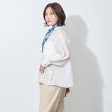【WALDO】前付き合わせタック入りバンドカラーブラウス | NICOLE | 詳細画像6 