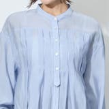 【WALDO】前付き合わせタック入りバンドカラーブラウス | NICOLE | 詳細画像7 