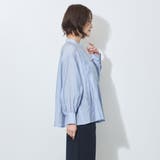 【WALDO】前付き合わせタック入りバンドカラーブラウス | NICOLE | 詳細画像8 