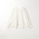 【WALDO】裾ドロスト入りノーカラーブラウス | NICOLE | 詳細画像16 