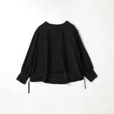 【WALDO】裾ドロスト入りノーカラーブラウス | NICOLE | 詳細画像18 