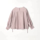 【WALDO】裾ドロスト入りノーカラーブラウス | NICOLE | 詳細画像19 