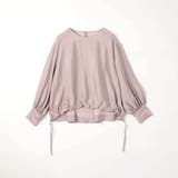 【WALDO】裾ドロスト入りノーカラーブラウス | NICOLE | 詳細画像20 