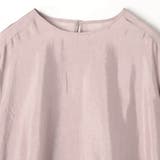 【WALDO】裾ドロスト入りノーカラーブラウス | NICOLE | 詳細画像21 