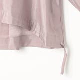 【WALDO】裾ドロスト入りノーカラーブラウス | NICOLE | 詳細画像23 