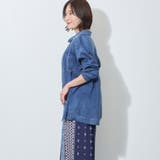 2.5オンスデニムシャツ | NICOLE | 詳細画像12