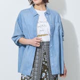 2.5オンスデニムシャツ | NICOLE | 詳細画像7