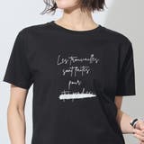 ラメ入りロゴプリント半袖Tシャツ | NICOLE | 詳細画像14