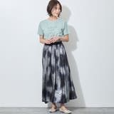 ラメ入りロゴプリント半袖Tシャツ | NICOLE | 詳細画像7